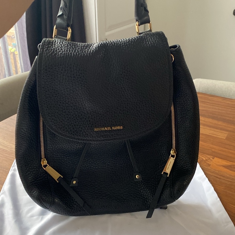 Michael Kors leather backpack - Like new!